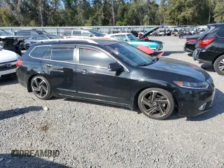 2012 Acura TSX Technology with VIN JH4CW2H6XCC004221, listed as a Copart auction lot 87576035 with 123,688 mi miles and Salvage title. Bid and sale history available at DreamBid. Image 4.