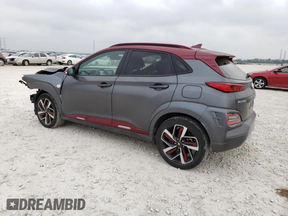 2019 Hyundai Kona Ultimate with VIN KM8K53A50KU311778, listed as a Copart auction lot 47336503 with 47,100 mi miles and . Bid and sale history available at DreamBid. Image 2.