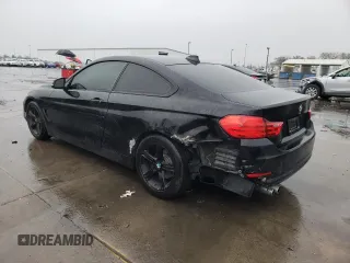 2015 BMW 4 Series 428i with VIN WBA3N7C55FK223126, listed as a Copart auction lot 43506625 with 111,540 mi miles and Salvage title. Bid and sale history available at DreamBid. Image 2.