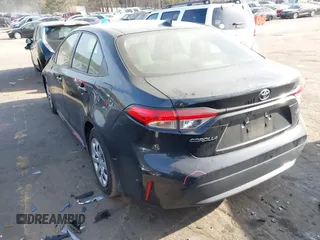 2022 Toyota Corolla LE with VIN JTDEPMAE9NJ209872, listed as a IAAI auction lot 41902891 with 37,479 mi miles and . Bid and sale history available at DreamBid. Image 3.
