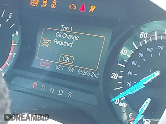 2017 Ford Edge SEL with VIN 2FMPK3J96HBC43860, listed as a IAAI auction lot 41775444 with 95,266 mi miles. Bid and sale history available at carsss.com. Image 15.
