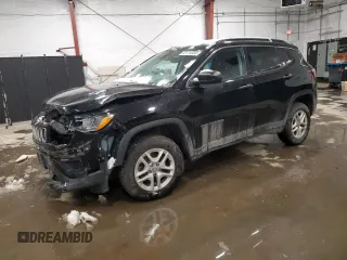 2019 Jeep Compass Sport с VIN 3C4NJDAB2KT598592, выставлен на аукционе Copart как лот 43774385 с пробегом 85 841 миль миль и Списание • Salvage title. История ставок и продаж доступна на DreamBid. Изображение 1.