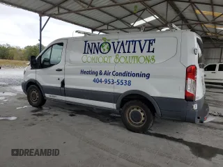 2017 Ford Transit with VIN 1FTYE1YM3HKA15433, listed as a Copart auction lot 80640624 with 191,235 mi miles and Salvage title. Bid and sale history available at DreamBid. Image 2.