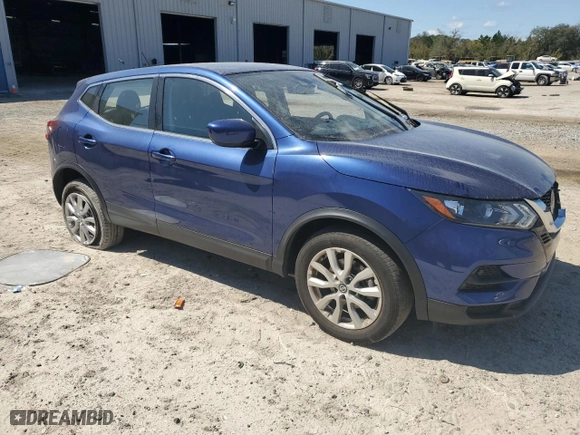2021 Nissan Rogue Sport S with VIN JN1BJ1AW0MW438621, listed as a Copart auction lot 48609135 with NaN miles and Non Repairable. Bid and sale history available at carsss.com. Image 4.