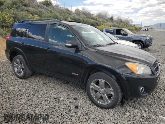 2012 Toyota RAV4 Sport with VIN JTMRK4DVXC5109636, listed as a Copart auction lot 55310995 with 141,060 mi miles and Salvage title. Bid and sale history available at DreamBid. Image 4.