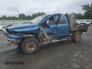 2004 Dodge 2500 SLT z VIN 3D7KU28D84G157671, wystawiony jako Copart lot #55330065 z przebiegiem Nie podano mil oraz Szkoda całkowita • Salvage title. Historia ofert i sprzedaży dostępna na DreamBid. Obrazek 1.