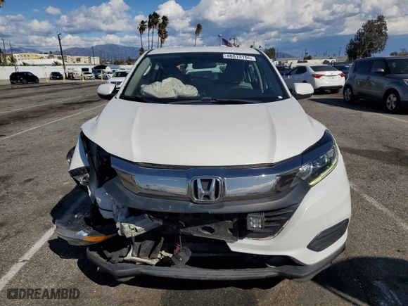 2019 Honda HR-V LX with VIN 3CZRU6H38KM709234, listed as a Copart auction lot 48013165 with 81,551 mi miles and Salvage Title. Bid and sale history available at carsss.com. Image 5.
