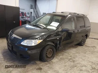 2005 Mazda MPV LX z VIN JM3LW28A050553797, wystawiony jako IAAI lot #41855728 z przebiegiem 180 861 mil mil oraz . Historia ofert i sprzedaży dostępna na DreamBid. Obrazek 2.
