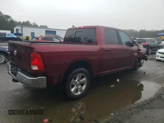 2019 Ram 1500 Classic Lone Star with VIN 1C6RR6LT1KS563496, listed as a Copart auction lot 44795285 with 75,753 mi miles and Salvage Title. Bid and sale history available at carsss.com. Image 3.