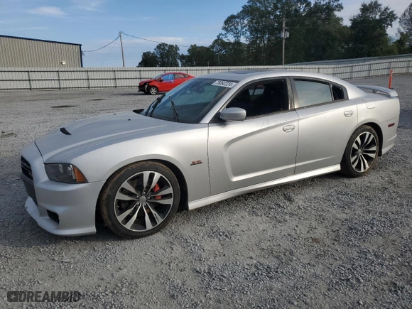 2012 Dodge Charger SRT8 with VIN 2C3CDXEJ6CH170637, listed as a Copart auction lot 75092224 with 140,390 mi miles and Non Repairable. Bid and sale history available at carsss.com. Image 1.