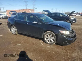 2005 Acura TSX with VIN JH4CL96805C002177, listed as a Copart auction lot 47997335 with 159,682 mi miles and Salvage Title. Bid and sale history available at carsss.com. Image 4.