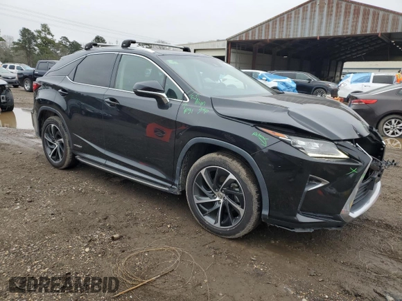 2017 Lexus RX with VIN 2T2BGMCA9HC015366, listed as a Copart auction lot 45694975 with 63,187 mi miles and Salvage Title. Bid and sale history available at carsss.com. Image 4.