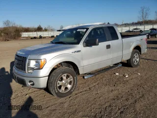 2009 Ford F-150 STX with VIN 1FTRX14W39FB25950, listed as a Copart auction lot 50889285 with 157,954 mi miles and Salvage Title. Bid and sale history available at carsss.com. Image 1.