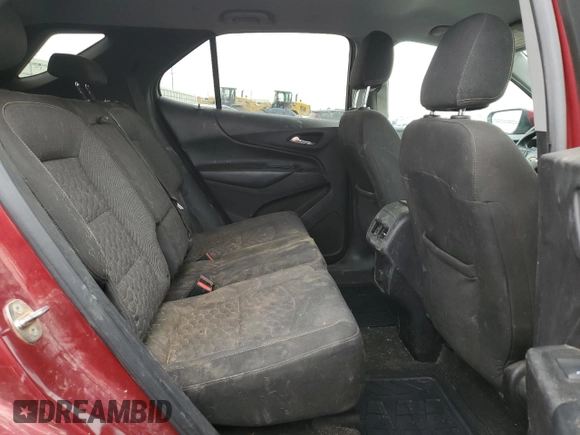 2018 Chevrolet Equinox LT with VIN 3GNAXSEV4JS530280, listed as a Copart auction lot 45481235 with 116,804 mi miles and Salvage Title. Bid and sale history available at carsss.com. Image 11.