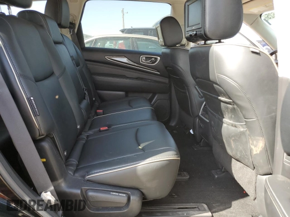 2019 Infiniti QX60 Pure with VIN 5N1DL0MN4KC570093, listed as a Copart auction lot 55215625 with 103,646 mi miles and Salvage title. Bid and sale history available at DreamBid. Image 11.