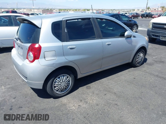 2009 Chevrolet Aveo 1LT with VIN KL1TD66E29B620770, listed as a IAAI auction lot 42061930 with 122,087 mi miles and . Bid and sale history available at DreamBid. Image 4.