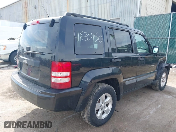 2010 Jeep Liberty Sport with VIN 1J4PN2GK6AW150562, listed as a IAAI auction lot 41830450 with 183,380 mi miles. Bid and sale history available at carsss.com. Image 4.