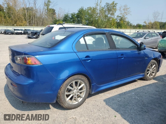 2016 Mitsubishi Lancer SE with VIN JA32V2FW4GU008041, listed as a Copart auction lot 71416584 with 93,347 mi miles and Salvage Title. Bid and sale history available at carsss.com. Image 3.