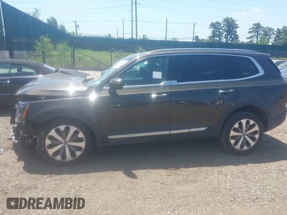 2020 Kia Telluride S with VIN 5XYP6DHC4LG085717, listed as a IAAI auction lot 42436243 with 56,930 mi miles and . Bid and sale history available at DreamBid. Image 13.