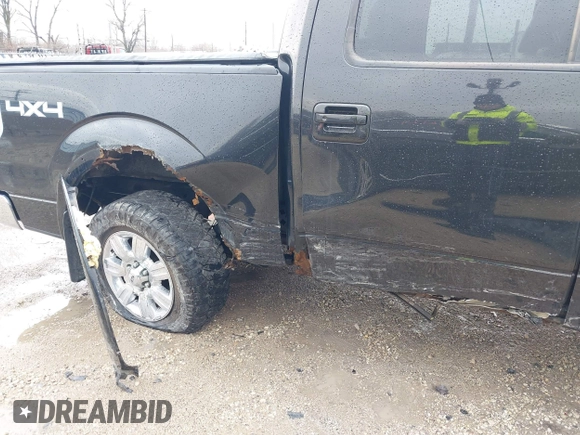 2010 Ford F-150 XL with VIN 1FTFW1EVXAFA30169, listed as a IAAI auction lot 41932388 with 263,967 mi miles. Bid and sale history available at carsss.com. Image 6.