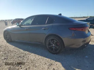 2018 Alfa Romeo Giulia Ti Sport with VIN ZARFAECN8J7580740, listed as a Copart auction lot 79091504 with 81,981 mi miles and Salvage Title. Bid and sale history available at carsss.com. Image 2.
