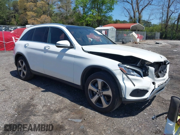 2019 Mercedes-Benz GLC 300 z VIN WDC0G4JB8KF594043, wystawiony jako IAAI lot #41999378 z przebiegiem 65 273 mil mil oraz . Historia ofert i sprzedaży dostępna na DreamBid. Obrazek 1.