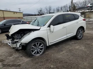 2019 Acura RDX w/Technology Pkg with VIN 5J8TC2H55KL016018, listed as a Copart auction lot 42809245 with 0 mi miles and Salvage Title. Bid and sale history available at carsss.com. Image 1.