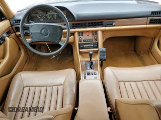 1986 Mercedes-Benz 420 Series 420SEL with VIN WDBCA35D4GA263506, listed as a Copart auction lot 48730394 with 154,858 mi miles and Salvage Title. Bid and sale history available at carsss.com. Image 8.