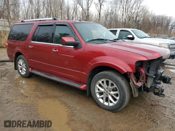 2016 Ford Expedition Max Limited with VIN 1FMJK2AT3GEF33066, listed as a Copart auction lot 47556775 with 156,293 mi miles and Clean title. Bid and sale history available at DreamBid. Image 4.