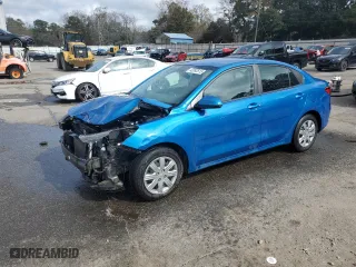 2023 Kia Rio S with VIN 3KPA24AD0PE617908, listed as a Copart auction lot 43393515 with 44,640 mi miles and Salvage Title. Bid and sale history available at carsss.com. Image 1.