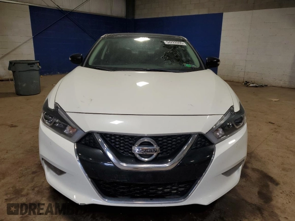 2017 Nissan Maxima S with VIN 1N4AA6AP7HC371446, listed as a Copart auction lot 54222095 with 82,760 mi miles and Salvage Title. Bid and sale history available at DreamBid. Image 5.