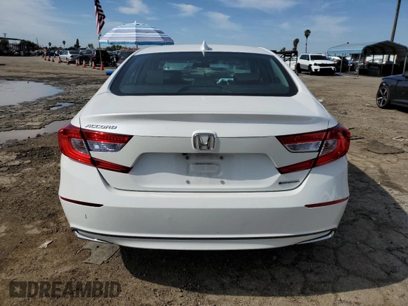 2020 Honda Accord with VIN 1HGCV3F19LA009411, listed as a Copart auction lot 45215105 with 59,328 mi miles and Salvage Title. Bid and sale history available at DreamBid. Image 6.