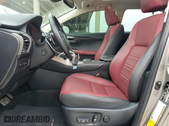 2021 Lexus NX 300 z VIN JTJDARBZ1M5034193, wystawiony jako Copart lot #59734795 z przebiegiem 56 958 mil mil oraz Szkoda całkowita • Salvage title. Historia ofert i sprzedaży dostępna na DreamBid. Obrazek 7.