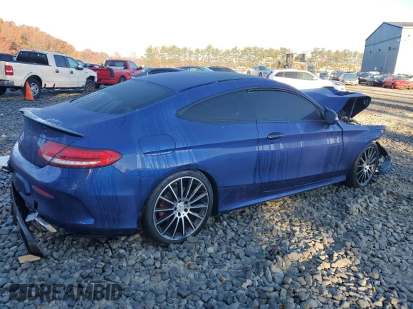 2019 Mercedes-Benz C 300 with VIN WDDWJ8EB2KF804791, listed as a Copart auction lot 78320574 with Not Provided miles and Salvage Title. Bid and sale history available at DreamBid. Image 3.