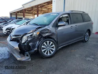 2020 Toyota Sienna XLE with VIN 5TDDZ3DC0LS243029, listed as a Copart auction lot 50818735 with 84,182 mi miles and Salvage title. Bid and sale history available at DreamBid. Image 1.