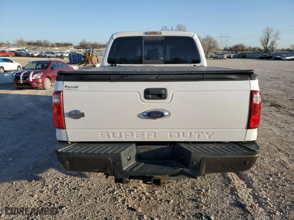 2016 Ford Super Duty F-250 SRW Lariat with VIN 1FT7W2BT6GEB60090, listed as a Copart auction lot 48417805 with 185,222 mi miles and Salvage Title. Bid and sale history available at carsss.com. Image 6.