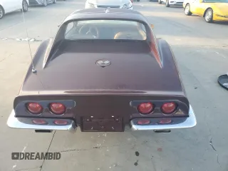 1972 Chevrolet Corvette with VIN 1Z37K2S525523, listed as a Copart auction lot 74986234 with 44,725 mi miles and Salvage title. Bid and sale history available at DreamBid. Image 6.