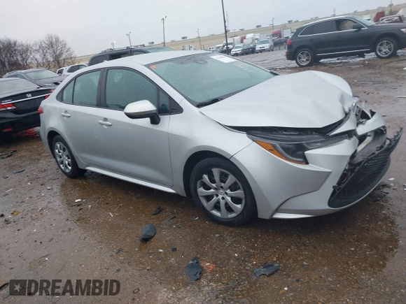 2021 Toyota Corolla LE with VIN 5YFEPMAE3MP251903, listed as a IAAI auction lot 41568664 with 96,711 mi miles and . Bid and sale history available at DreamBid. Image 13.