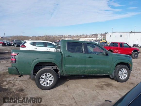 2022 Nissan Frontier S with VIN 1N6ED1EKXNN656014, listed as a IAAI auction lot 41463383 with 24,603 mi miles. Bid and sale history available at carsss.com. Image 14.