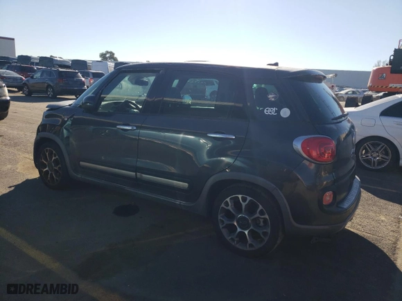 2014 FIAT 500L Trekking with VIN ZFBCFADH7EZ012332, listed as a Copart auction lot 87962925 with NaN miles and Salvage Title. Bid and sale history available at carsss.com. Image 2.