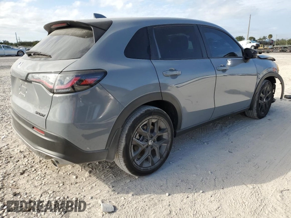 2024 Honda HR-V Sport with VIN 3CZRZ1H53RM725373, listed as a Copart auction lot 85569374 with 17,170 mi miles and Salvage Title. Bid and sale history available at carsss.com. Image 3.