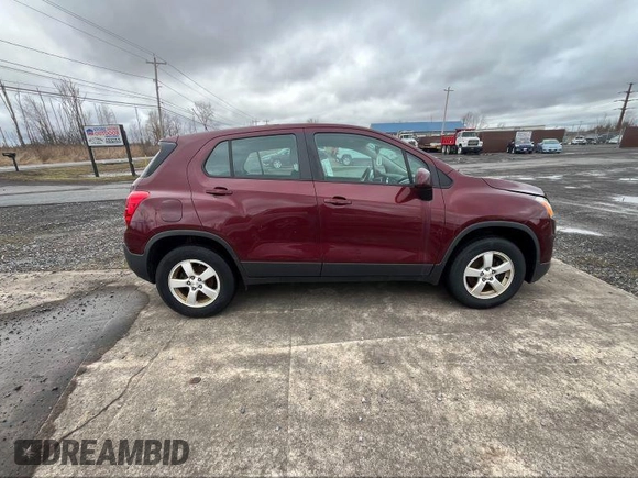 2016 Chevrolet Trax LS with VIN 3GNCJNSB2GL234697, listed as a IAAI auction lot 41842061 with 158,630 mi miles. Bid and sale history available at carsss.com. Image 14.