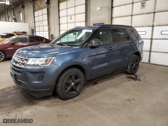 2018 Ford Explorer with VIN 1FM5K8B80JGC44964, listed as a Copart auction lot 86731434 with 116,293 mi miles and Salvage Title. Bid and sale history available at carsss.com. Image 1.