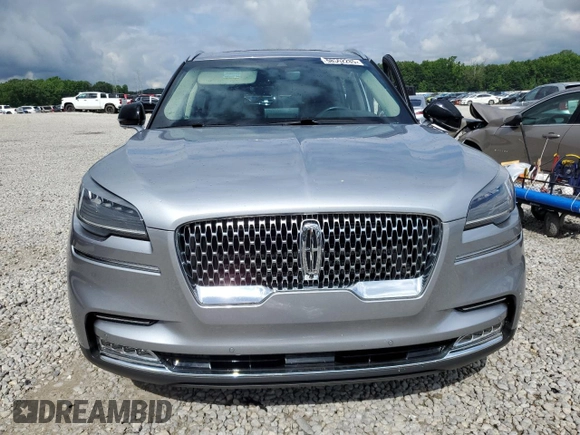 2021 Lincoln Aviator Reserve with VIN 5LM5J7XC9MGL15512, listed as a Copart auction lot 58562285 with 22,130 mi miles and Salvage title. Bid and sale history available at DreamBid. Image 5.