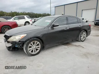 2013 Hyundai Genesis 3.8L z VIN KMHGC4DD6DU245129, wystawiony jako Copart lot #84421944 z przebiegiem 154 028 mil mil oraz Szkoda całkowita • Salvage title. Historia ofert i sprzedaży dostępna na DreamBid. Obrazek 1.