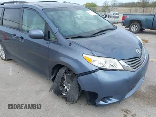 2014 Toyota Sienna Limited with VIN 5TDDK3DC5ES077601, listed as a IAAI auction lot 42163071 with 168,000 mi miles and . Bid and sale history available at DreamBid. Image 17.