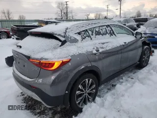 2017 Infiniti QX30 Premium with VIN SJKCH5CRXHA027612, listed as a Copart auction lot 82098974 with 85,004 mi miles and Non repairable. Bid and sale history available at DreamBid. Image 3.