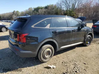 2021 Kia Sorento S with VIN 5XYRLDLC5MG059749, listed as a Copart auction lot 52752395 with 55,235 mi miles and Clean Title. Bid and sale history available at carsss.com. Image 3.