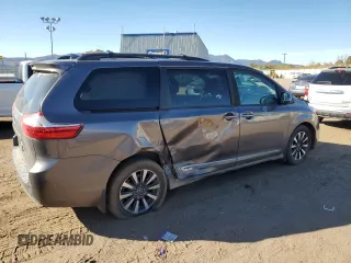 2019 Toyota Sienna LE with VIN 5TDJZ3DC6KS219268, listed as a Copart auction lot 78173524 with 69,168 mi miles and Salvage Title. Bid and sale history available at carsss.com. Image 3.
