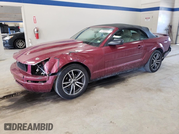 2007 Ford Mustang Deluxe z VIN 1ZVFT84N175260620, wystawiony jako Copart lot #47568555 z przebiegiem 198 760 mil mil oraz Szkoda całkowita • Salvage title. Historia ofert i sprzedaży dostępna na DreamBid. Obrazek 1.